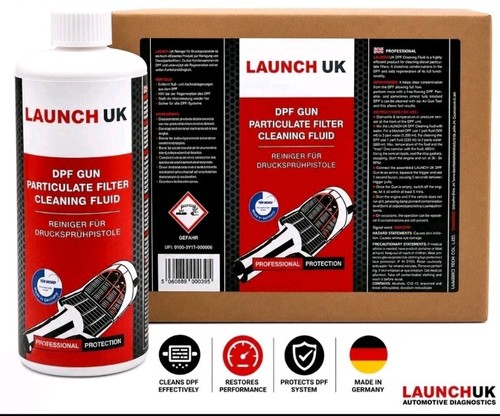 Bottle launch dpf - launch, cleaning